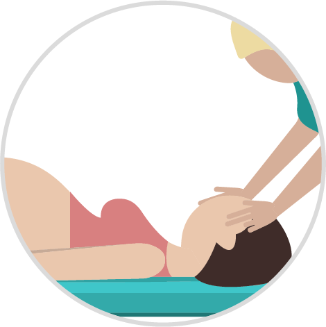 Gravid massage ikon